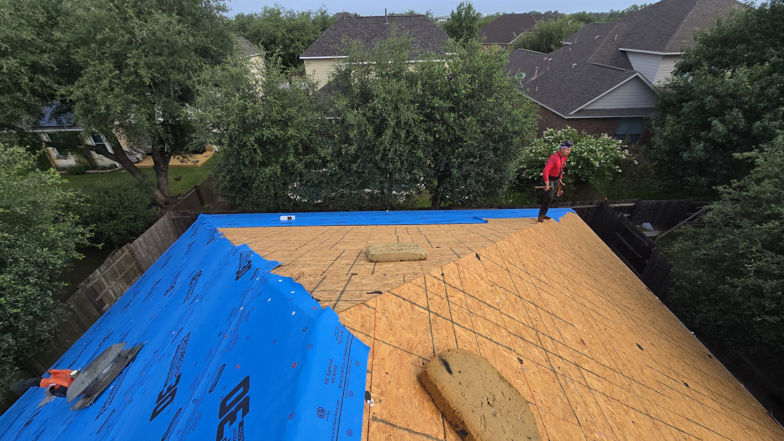 Hail Damage Roof Repair Near Round Rock